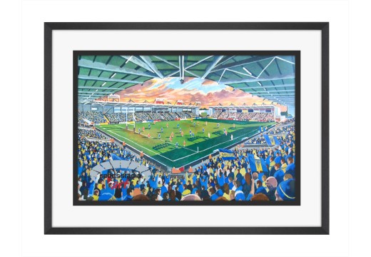 Halliwell Jones Stadium Fine Art Print -Warrington Wolves Rugby League Halliwell Jones Stadium Fine Art Print -Warrington Wolves Rugby League
